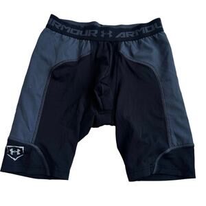 Under Armour Boys Large Baseball Sliding Shorts - Padded